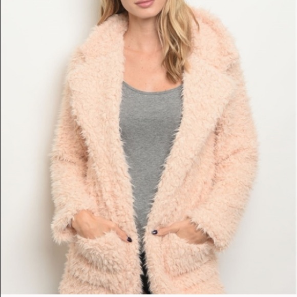 Casting LA Jackets & Blazers - Faux Fur Jacket  1Size Med Left!